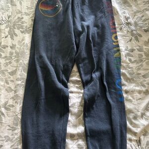 Aviator Nation Charcoal sweat pant
